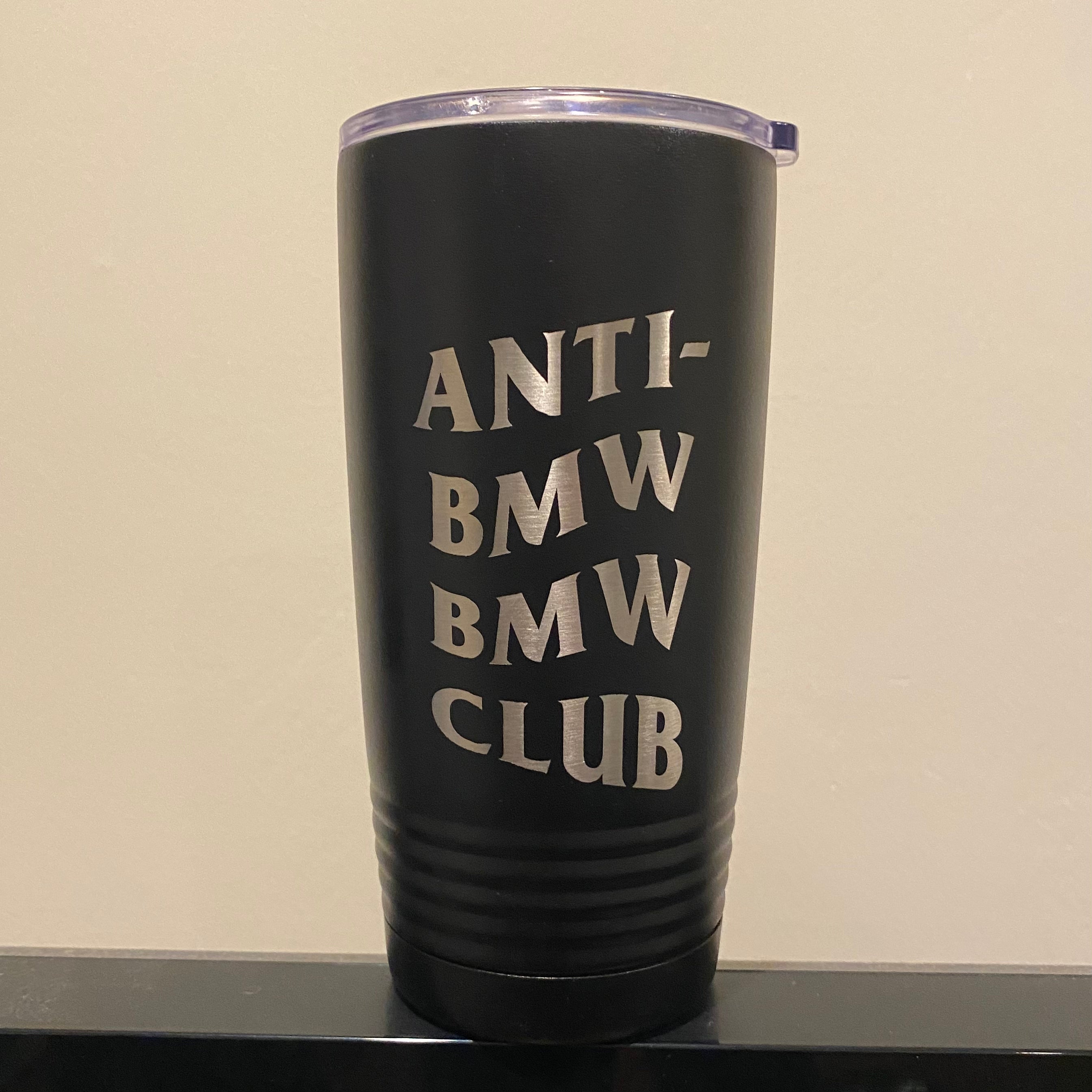 Anti Logo Tumbler – Anti-BMW BMW Club