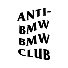 Load image into Gallery viewer, *NEW* BLACK &quot;Anti Logo&quot; Die-cut Sticker
